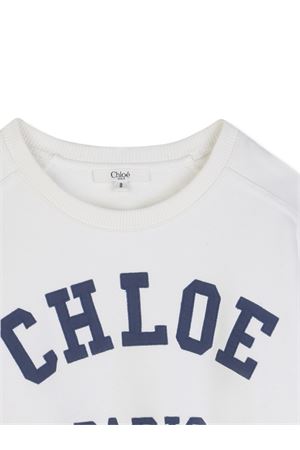 logo crew-neck T-shirt CHLOÉ KIDS | C20844117